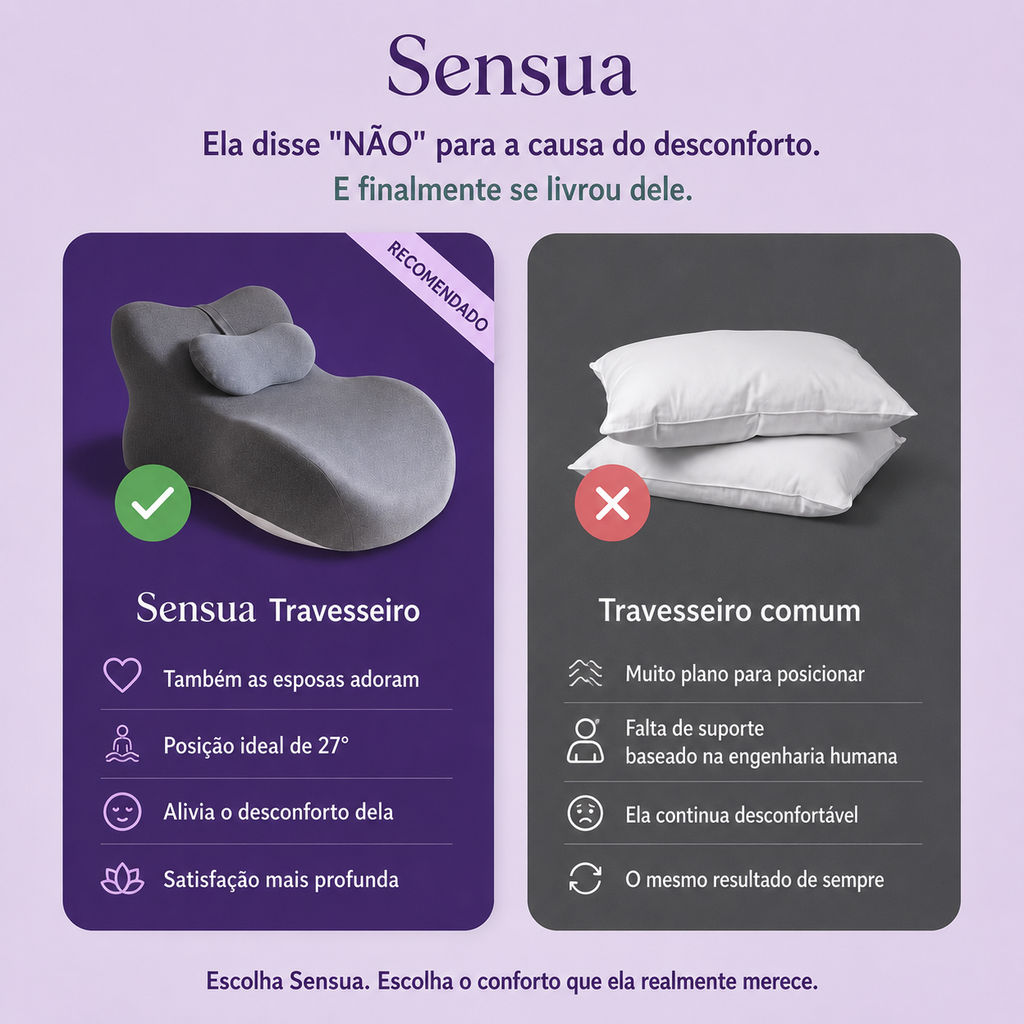 Sensua™ Almofada de Conforto Íntimo