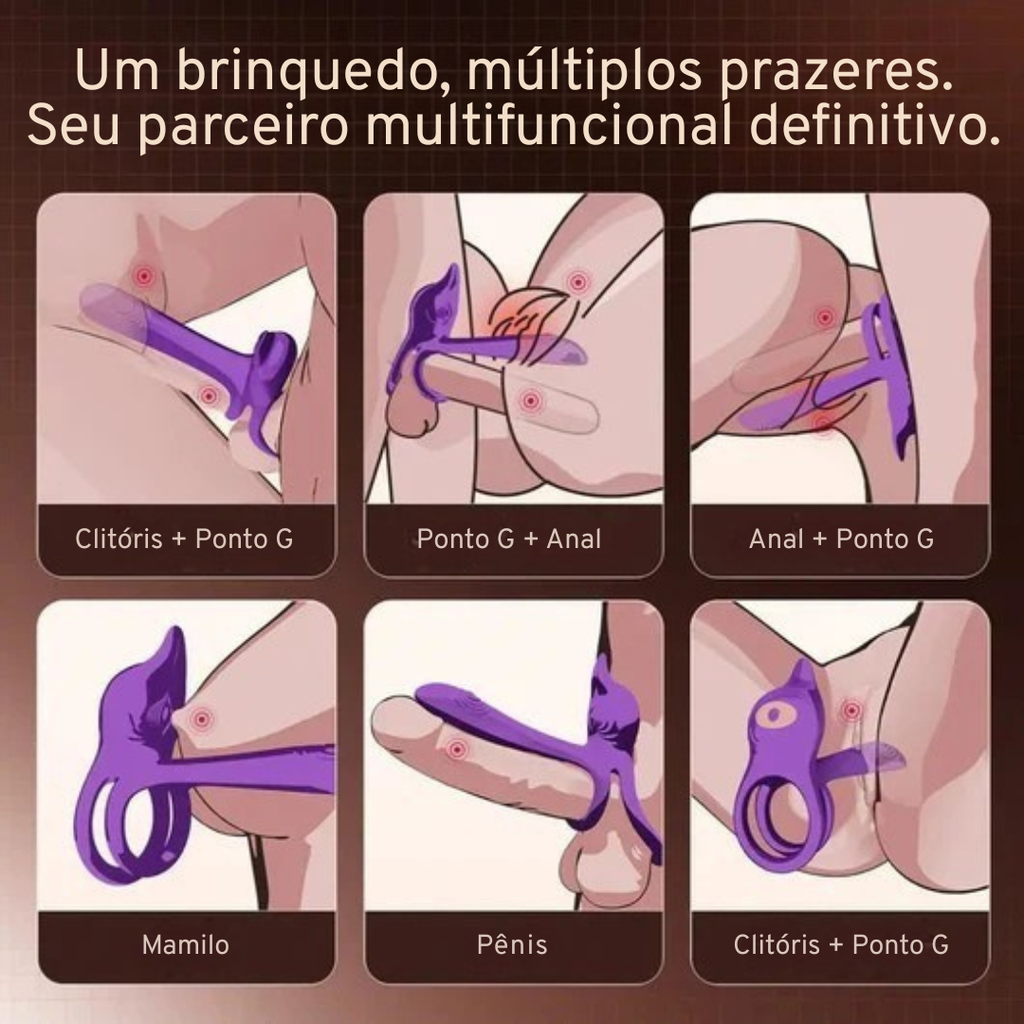 Sensua™ Treinador do Assoalho Pélvico para Casais 4 em 1